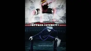 LUFFY VS GOJO