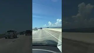A beautiful day in Florida going over the Sunshine Skyway #floridalife