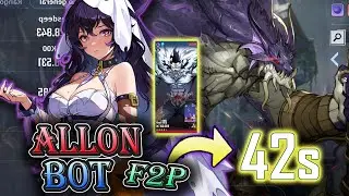 💀 ALLON 42s [F2P DARK TEAM] | BoT S13 #3 | Solo Leveling arise