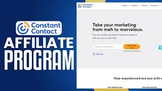Constant Contact Affiliate Program Tutorial 2026 | How To Make Money From Constant Contact