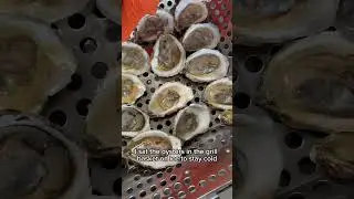 Traeger smoked oysters for Game Day food ! Follow SipBiteGo