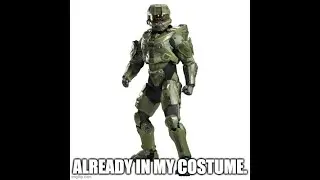 Master Chief, You mind telling me what you're doing in that costume? (REMASTERED)