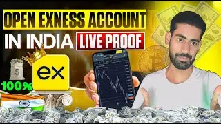 How to Open exness account|  Exness Full Tutorial | How to use Exness Trading App In India |#trading