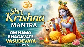 ॐ नमो भगवते वासुदेवाय 🙏 | Powerful Vishnu Mantra Jaap 108 Times | Peace & Protection