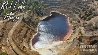 Red Lake Mitsero Drone Footage | DJI Mini 4 Pro 4K Aerial View