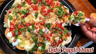 Dahi papdi chaat with papdi recipe | दही पापड़ी चाट | Dahi papri chaat | papdi chaat recipe