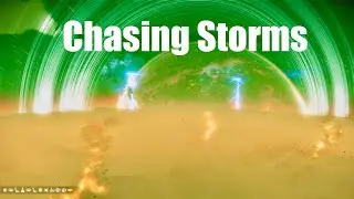 Chasing Storms and Gathering Storm Crystals in No Man's Sky