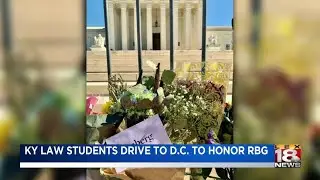 UK Law students travel to D.C. to pay tribute to RBG