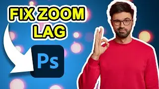 How to FIX ZOOM LAG in Photoshop 2021 - slow, laggy Zoom Problem FIX