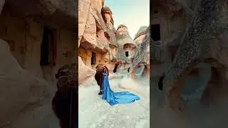 Cappadocia Photo Shoot - For reservation, WhatsApp: +90 551 656 45 04  #shorts #cappadocia