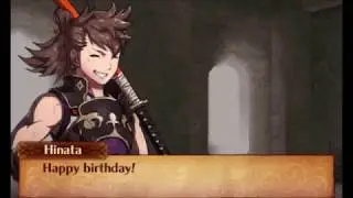 Fire Emblem Fates - Birthday lines [ENGLISH]
