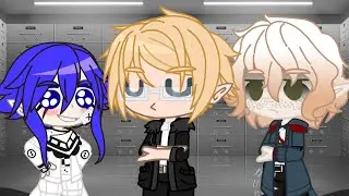 the antagonists stuck in an elevator {danganronpa gacha skit}