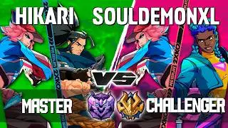 2XKO ▰ HIKARI (Yasuo-Ahri) vs SOULDEMONXL (Ahri-Ekko) ▰ 2XKO Pro level replays