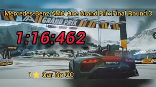 1:16.462 | 1⭐ Mercedes-Benz AMG One Grand Prix Final Round 3 | Asphalt Legends
