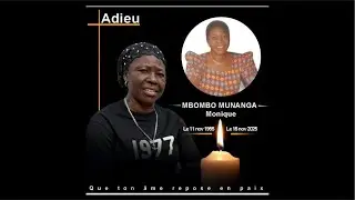 EN DIRECT: VEILLÉE MORTUAIRE DE MAMAN MBOMBO MUNANGA Monique