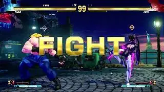 SFV Champion Edition - Alex vs. Juri