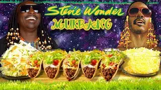 Stevie Wonder COSPLAY MUKBANG..!!