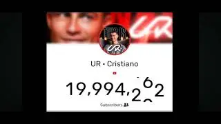 detik detik UR Cristiano 20jt subscribe
