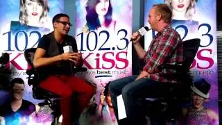 Johnny Colatruglio from Big Brother Canada Live at KiSS 102.3 pt 1