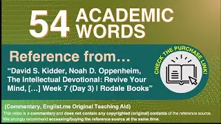 54 Academic Words Ref from 