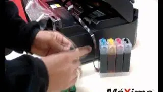 Instala&ccedil;&atilde;o do Fixado de bulk ink - M&aacute;xima Impress&atilde;o