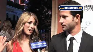 Tenley Molzahn And Kiptyn Locke At The Andre Agassi Foundation For Education Event