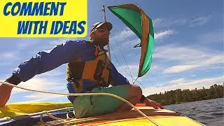 Sailing a Sunfish with a Hammock