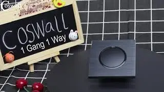 Coswall Luxurious Black Aluminum Metal Panel R12