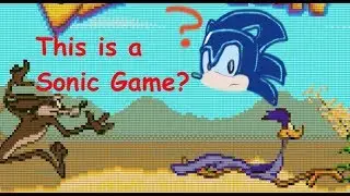 Sonic 2 Clone? Road Runner: Desert Demolition: (1995, SEGA Genesis/Mega Drive): Let's Play