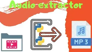 how to extract audio from a video with python