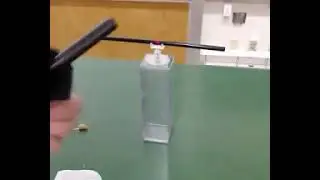 demo  attraction and repulsion of rubbed glass plastic rods