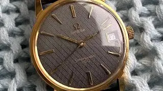 AMAZING Omega Seamaster 600 w GREY LINEN DIAL - ref 136.012, cal 611 - 1965