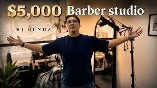 My $5,000 Barber Studio Tour 💈 | Private Barber Studio Setup