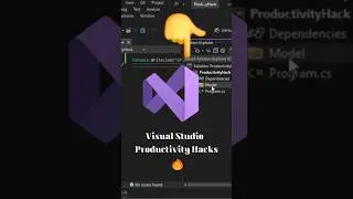 Visual Studio Productivity Hack 🔥 