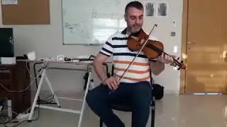 Ergun Hepbildik Keman üstadı - Keman taksimi