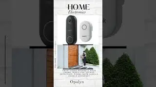 Smart Video Doorbell with Chime, WiFi & PoE, Human Detection, Works with Alexa & Google Assistant