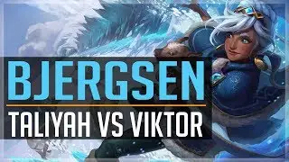 526. Bjergsen Taliyah vs Viktor Mid - Patch 7.16 Season 7 - Bjergsen Stream