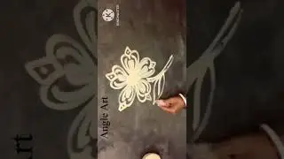 #Easy flower drawing #art #design#Angle Art