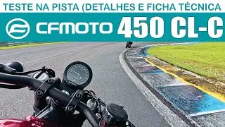CFMOTO CLC 450 TESTE NA PISTA