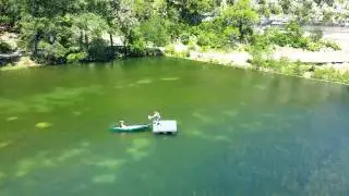 The Frio River at Laity Lodge, Texas