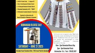 Romanian Blouse Celebration 2025: Rompost TV Talk Show