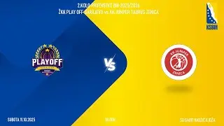 2.KOLO KSBIH SEZONA 2025/2026 ŽKK PLAY OFF SARAJEVO vs KK JUMPER TAURUS ZENICA