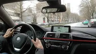 BMW 420i Coupé Berlin City POV drive