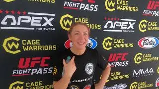 Stephanie Evans Interview After Win At Cage Warriors 156