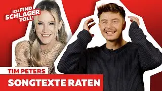 Ist Tim Peters ein Quiz-Talent?🤓 | Songtexte raten | Stars & Stories #Shorts #IchFindSchlagerToll