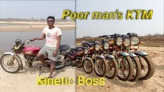 Poor man's KTM🥰 গরীবের KTM (Kinetic Boss)#youtube#viral #video #operator