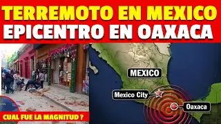 AHORA 🔴FUERTE TERREMOTO SACUDE OAXACA MEXICO, SE SINTIO COMO 6.5, IMAGNES DEL MOMENTO EXACTO!!