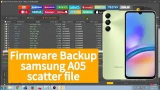 firmware backup samsung a05 scatter