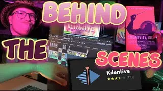 LINUX VIDEO EDITING process with KDENLIVE and some INSPIRING READING from PIXAR STUDIOS!
