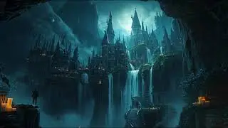 Elveria &ndash; Enchanted Elven City | Medieval Fantasy Music & Animation | Ethereal Night